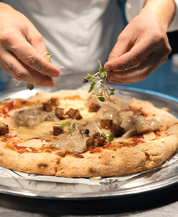 Pizza blanca