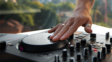 Sesión de DJ