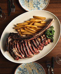 Tomahawk a la parrilla